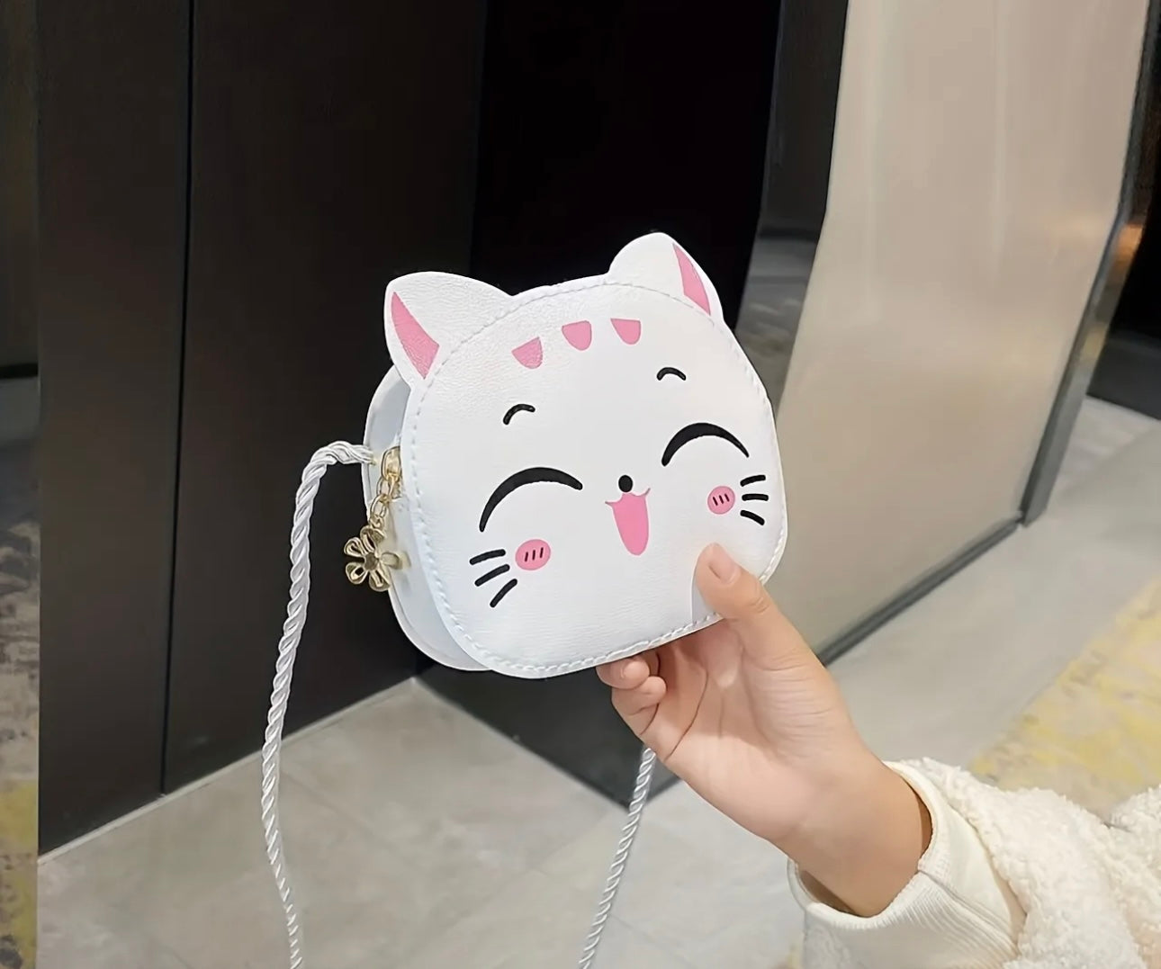Cute Cat Crossbody Bag