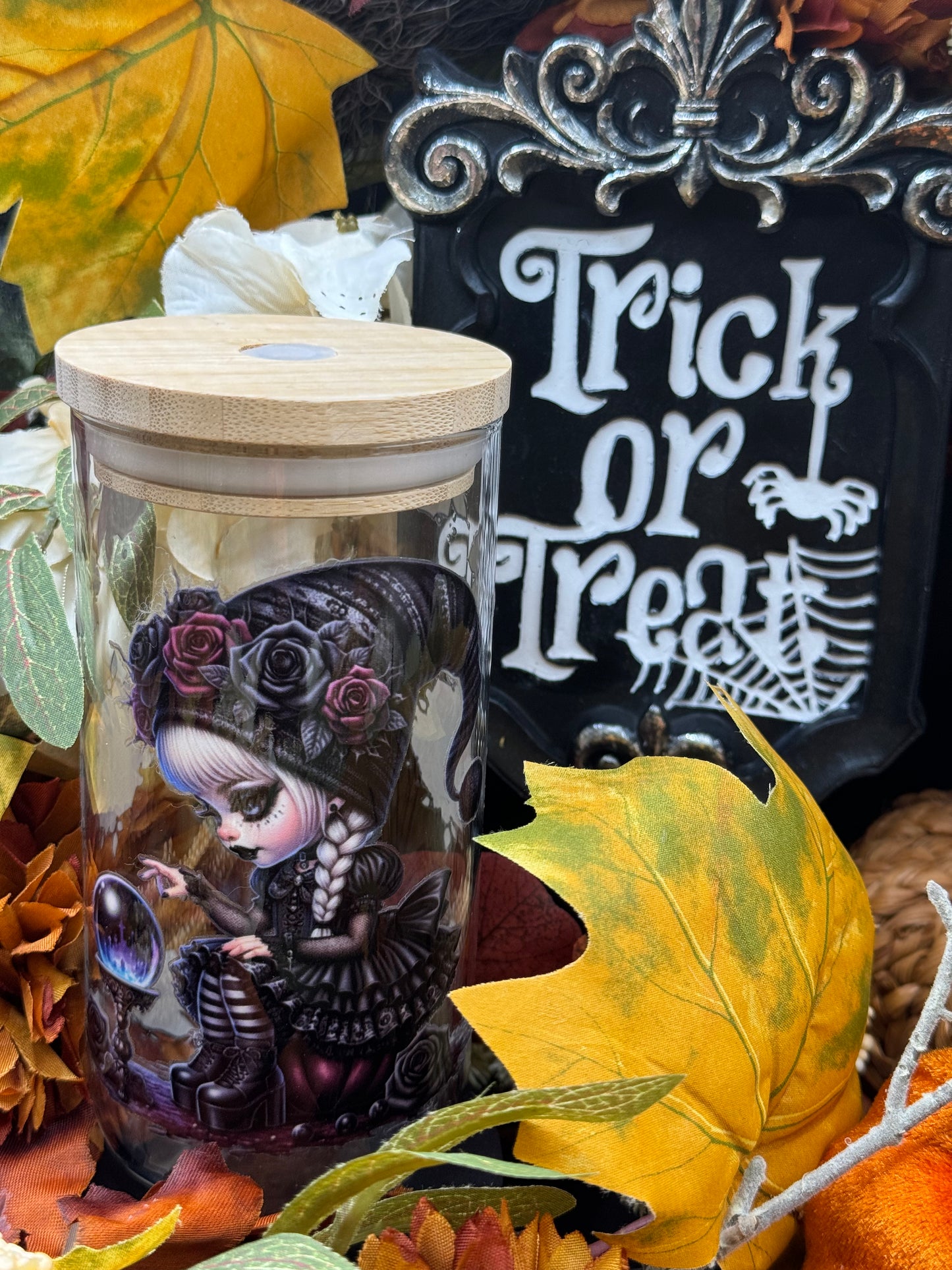 Halloween Libby Glass