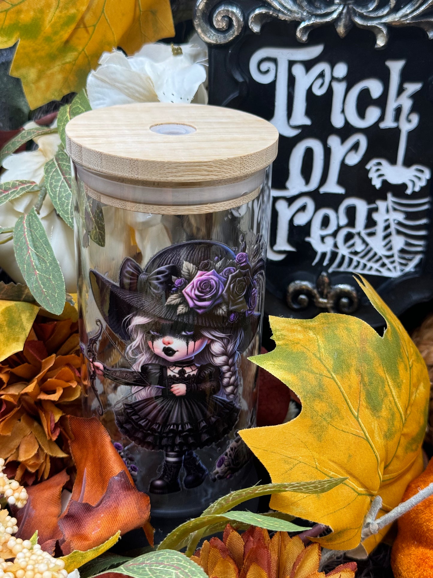 Halloween Libby Glass