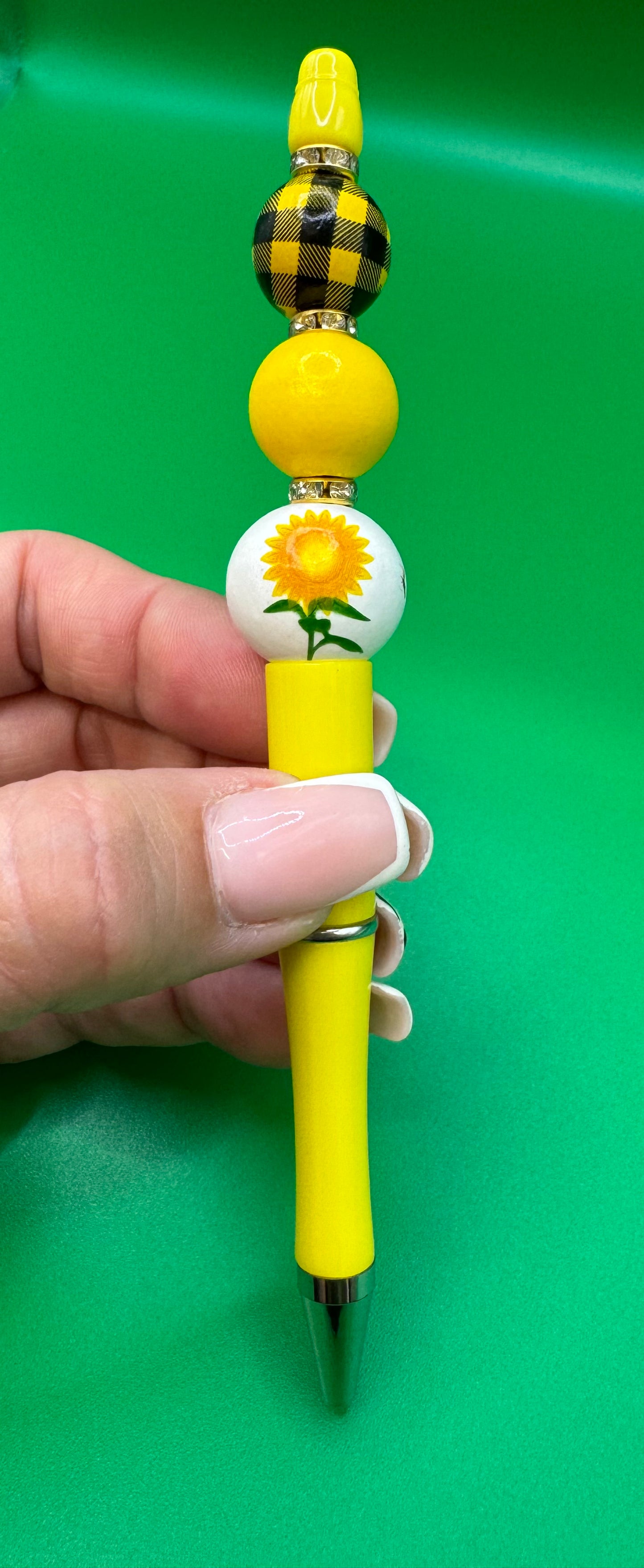 Sunflower Beaded Pens
