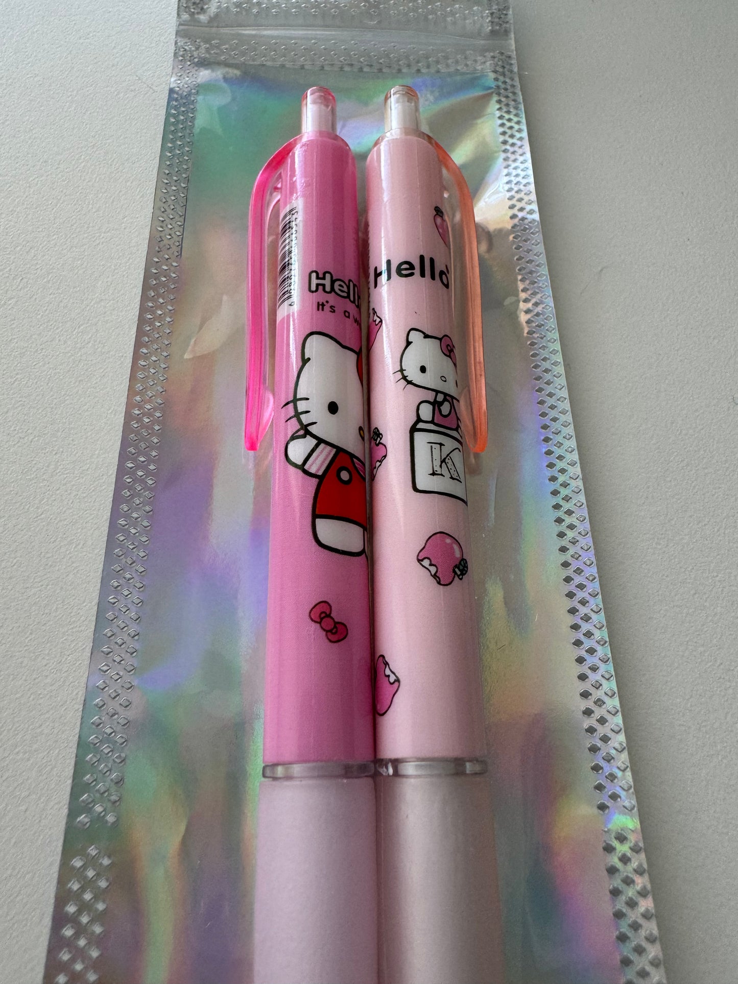 Hello Kitty Pens - Pack 0f 2