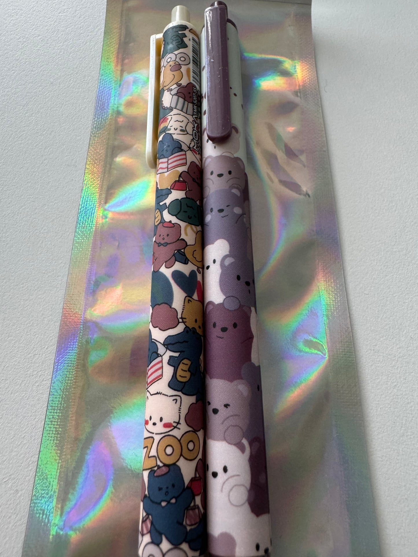 Cute Animal Pens - Pack Of 2