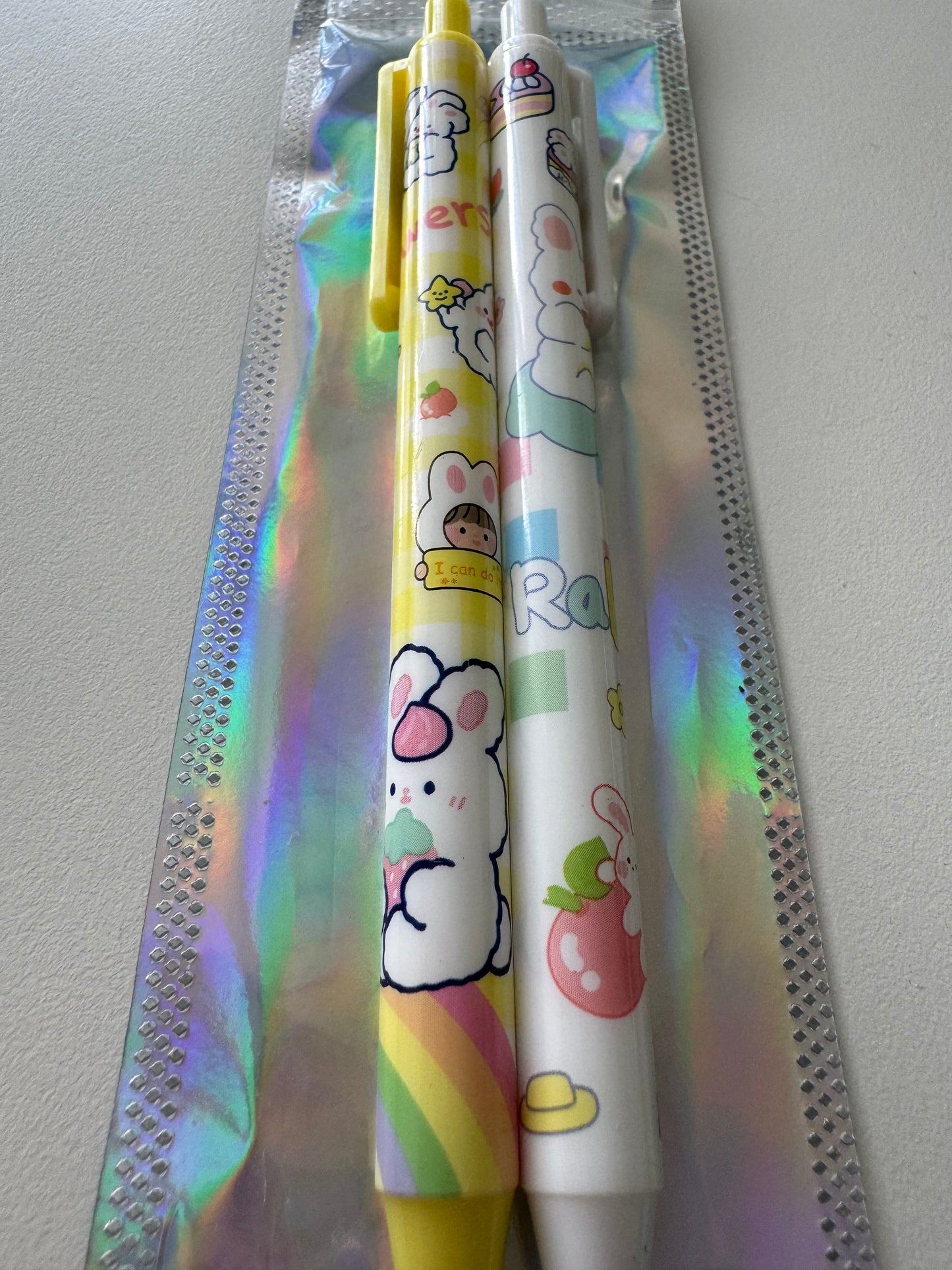 Cute Animal Pens - Pack Of 2