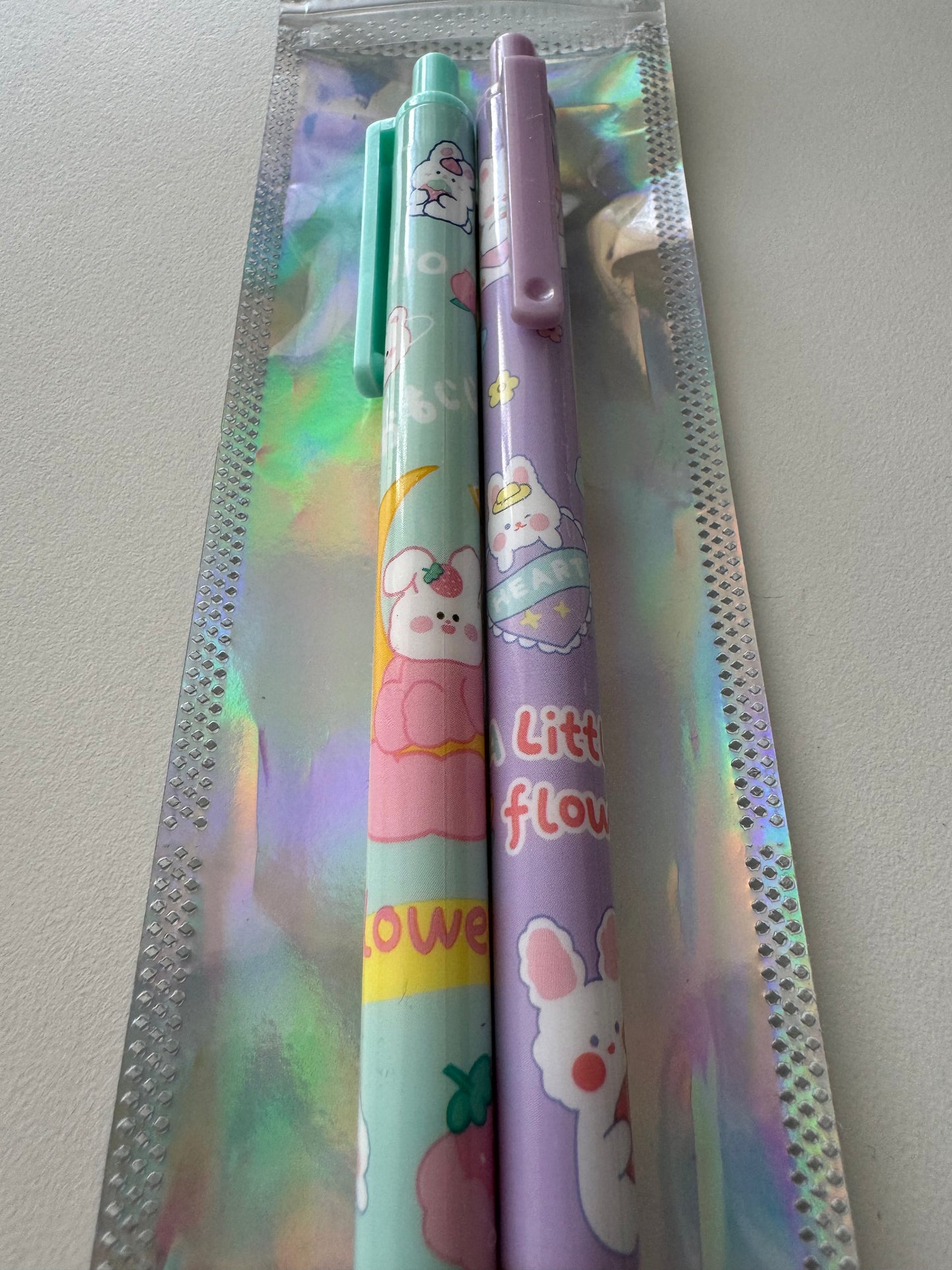 Cute Animal Pens - Pack Of 2