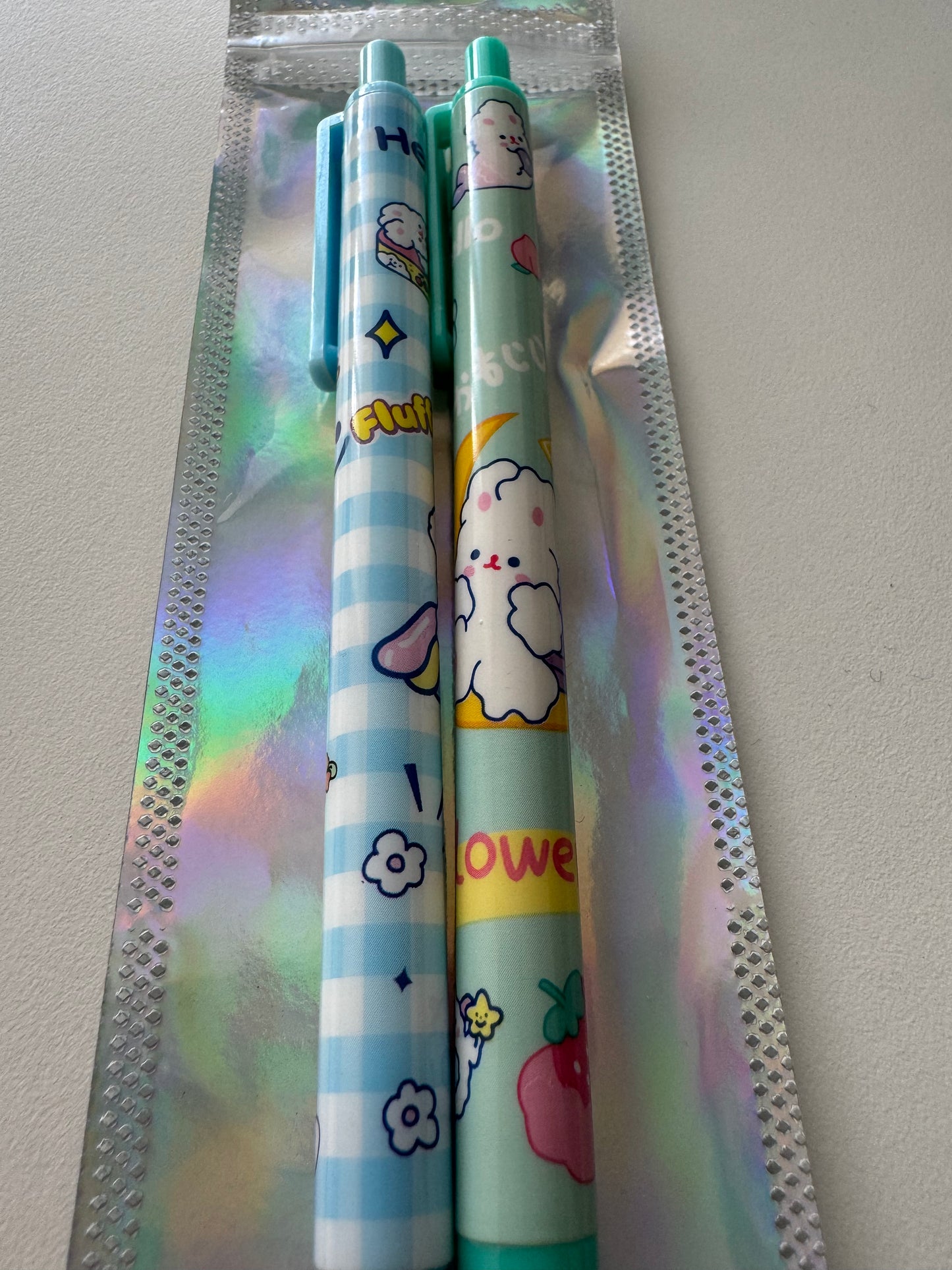 Cute Animal Pens - Pack Of 2