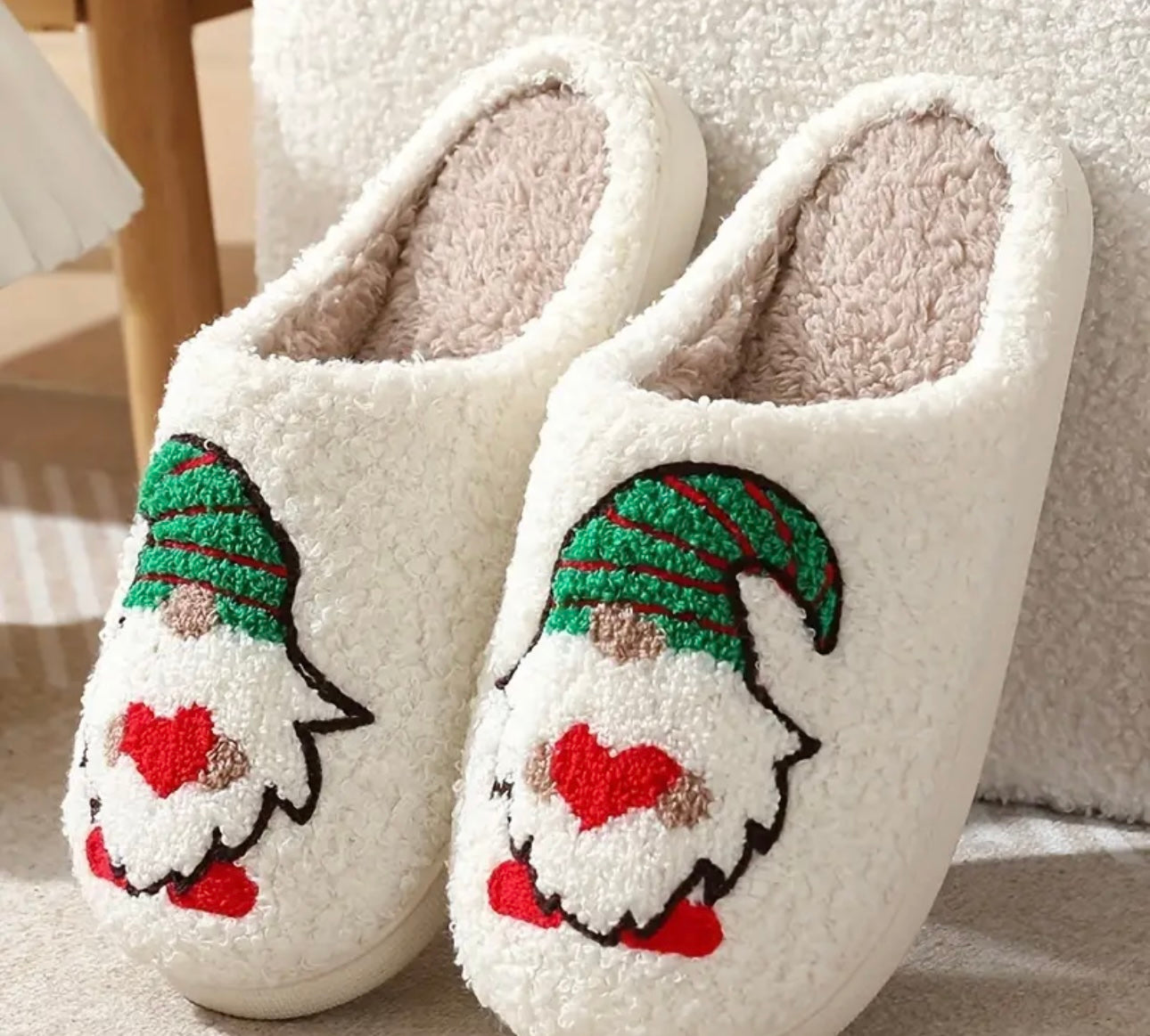 Cozy Christmas Slippers
