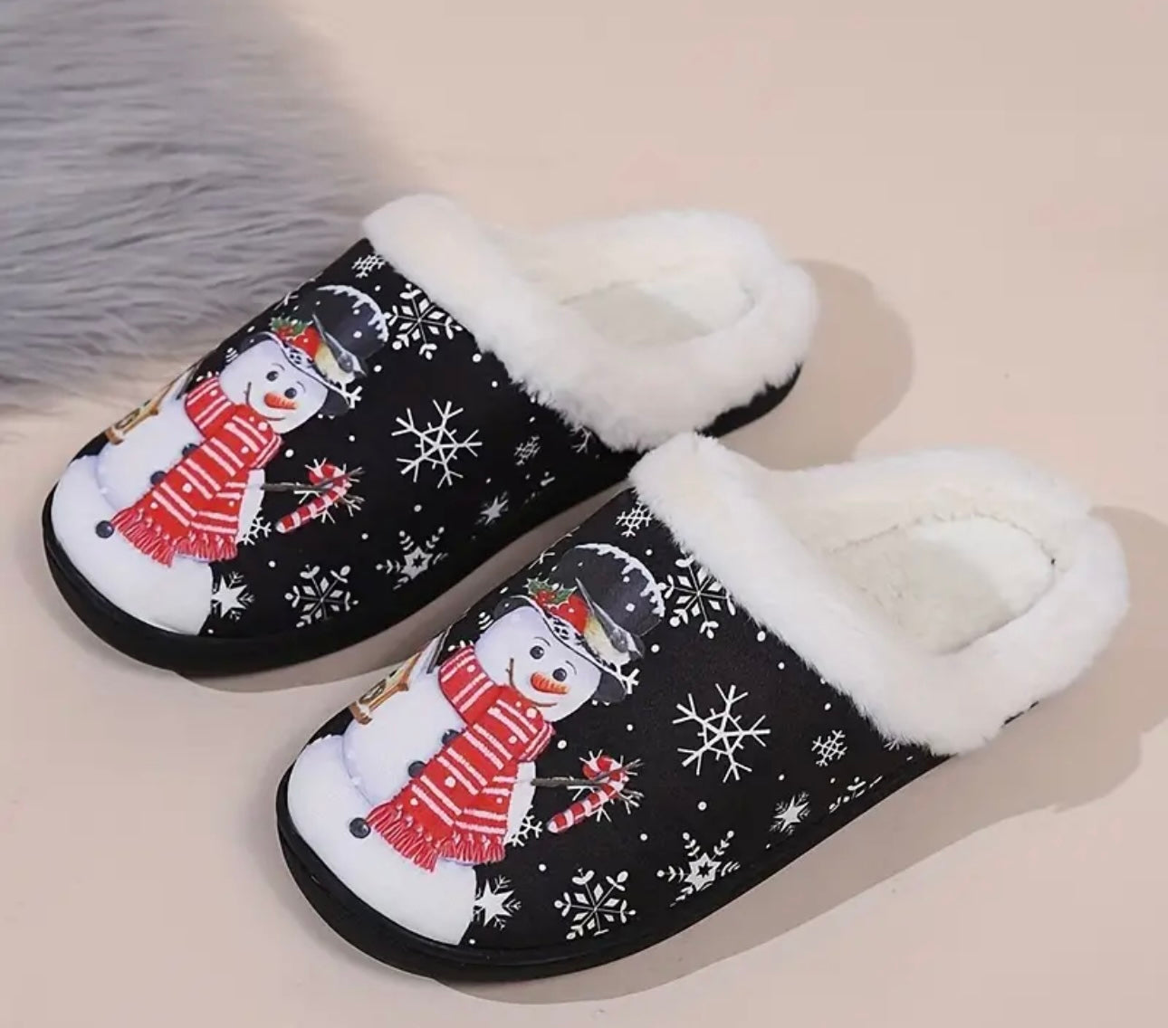 Cozy Christmas Slippers