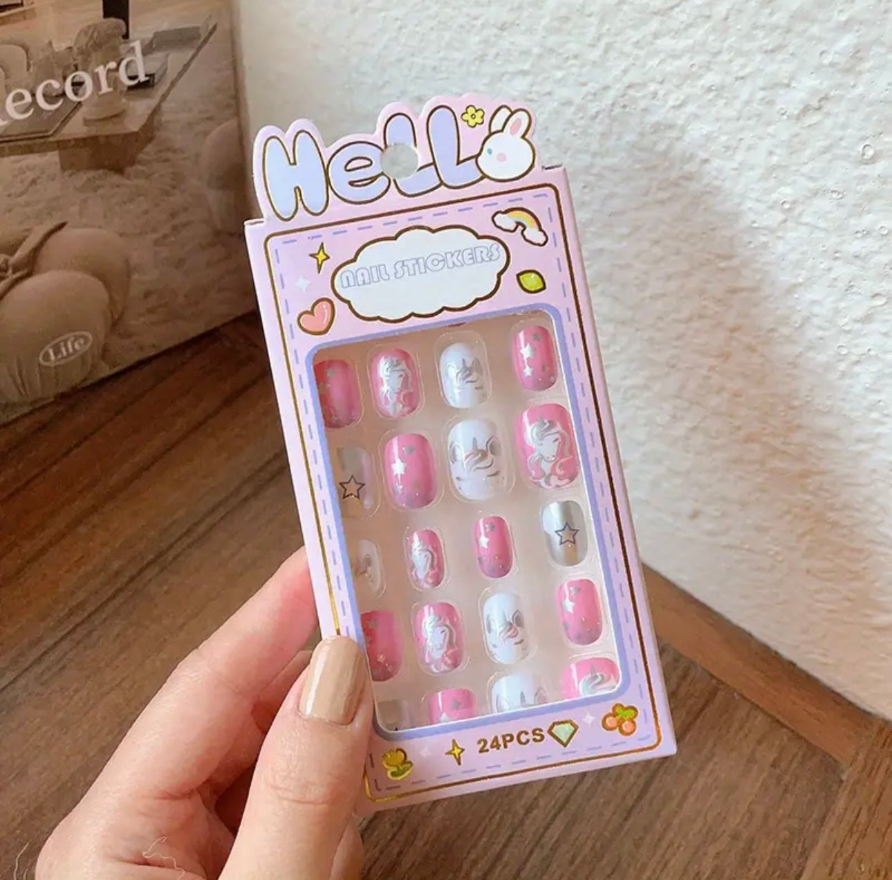 12 or 24 pcs Short Oval False Nails