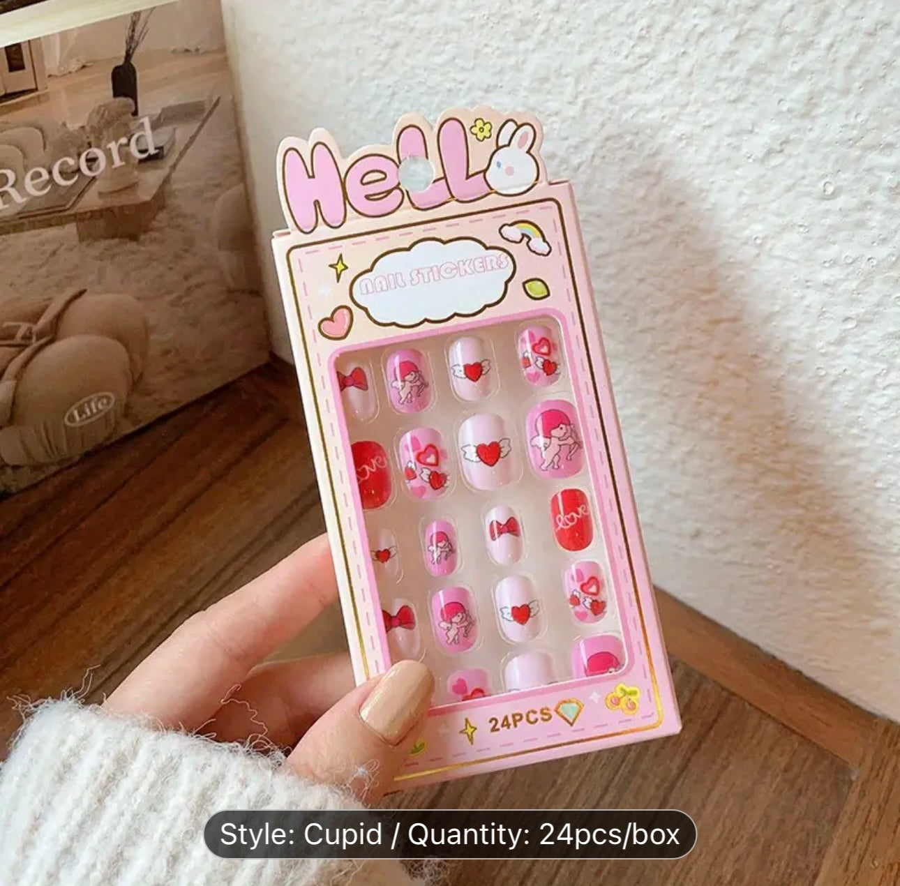 12 or 24 pcs Short Oval False Nails