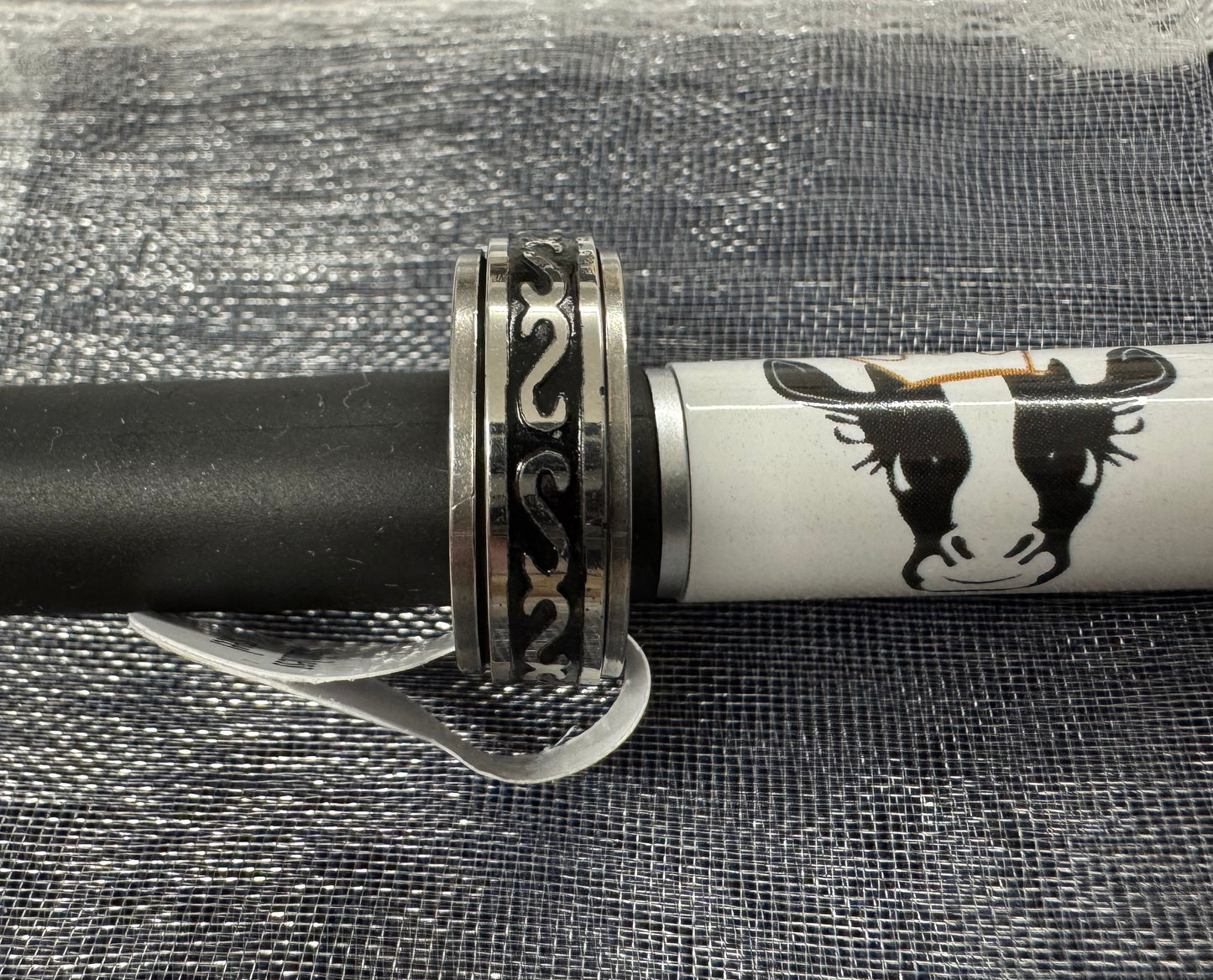 Vintage Style Stainless Steel Fidget Rings