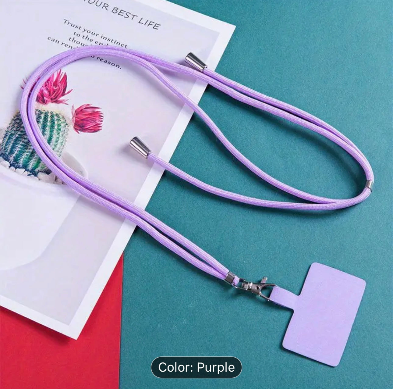 Anti - Theft Mobile Phone Adjustable Lanyard