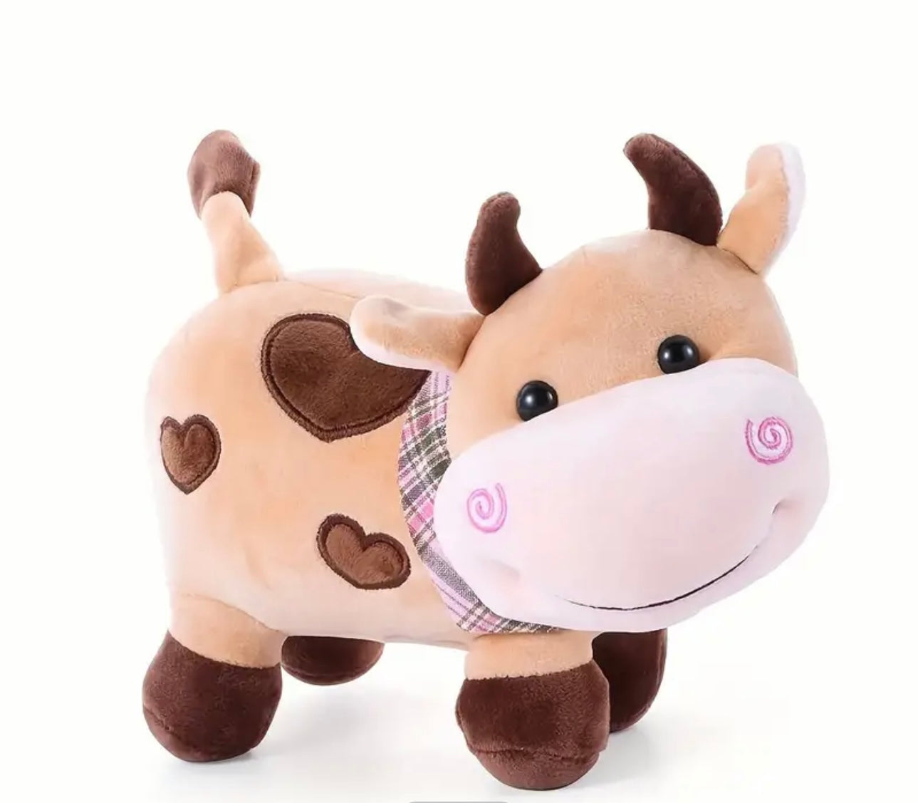 Adorable Farm Cow Plushie Toy