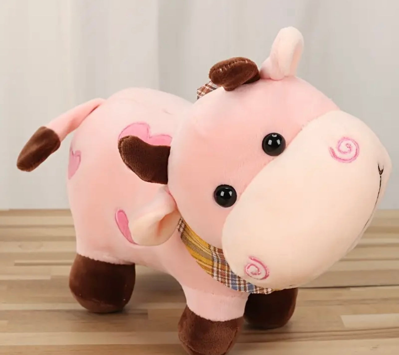 Adorable Farm Cow Plushie Toy