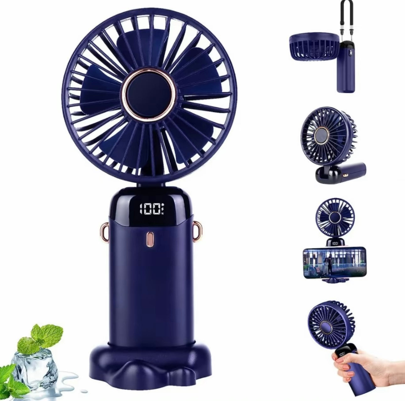 LED Digital Display Fan