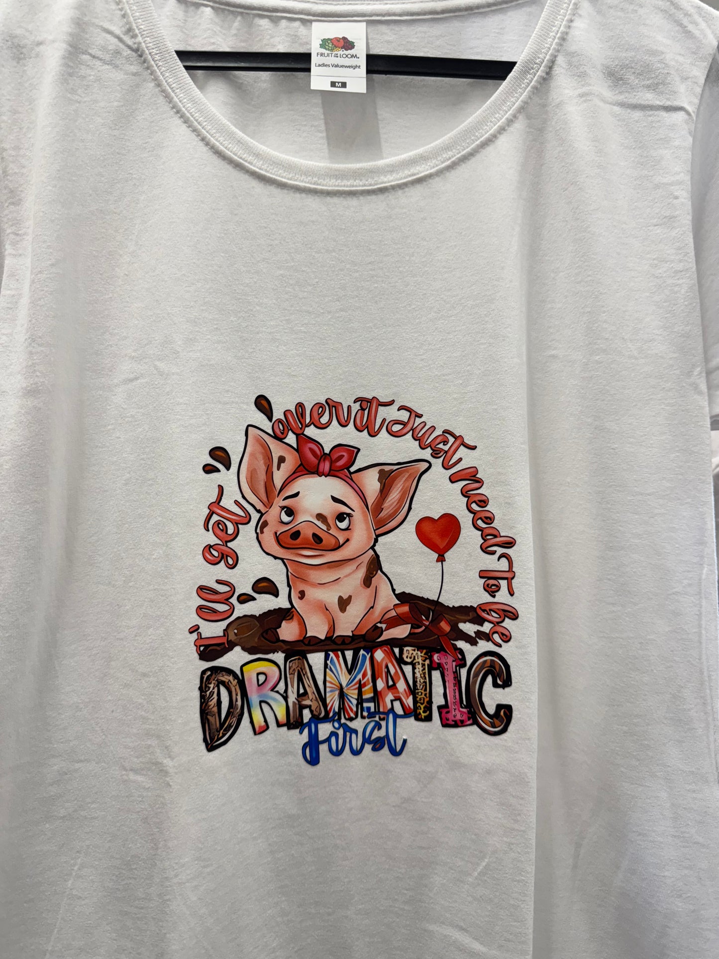 Ladies/Girls T Shirts Pre Printed