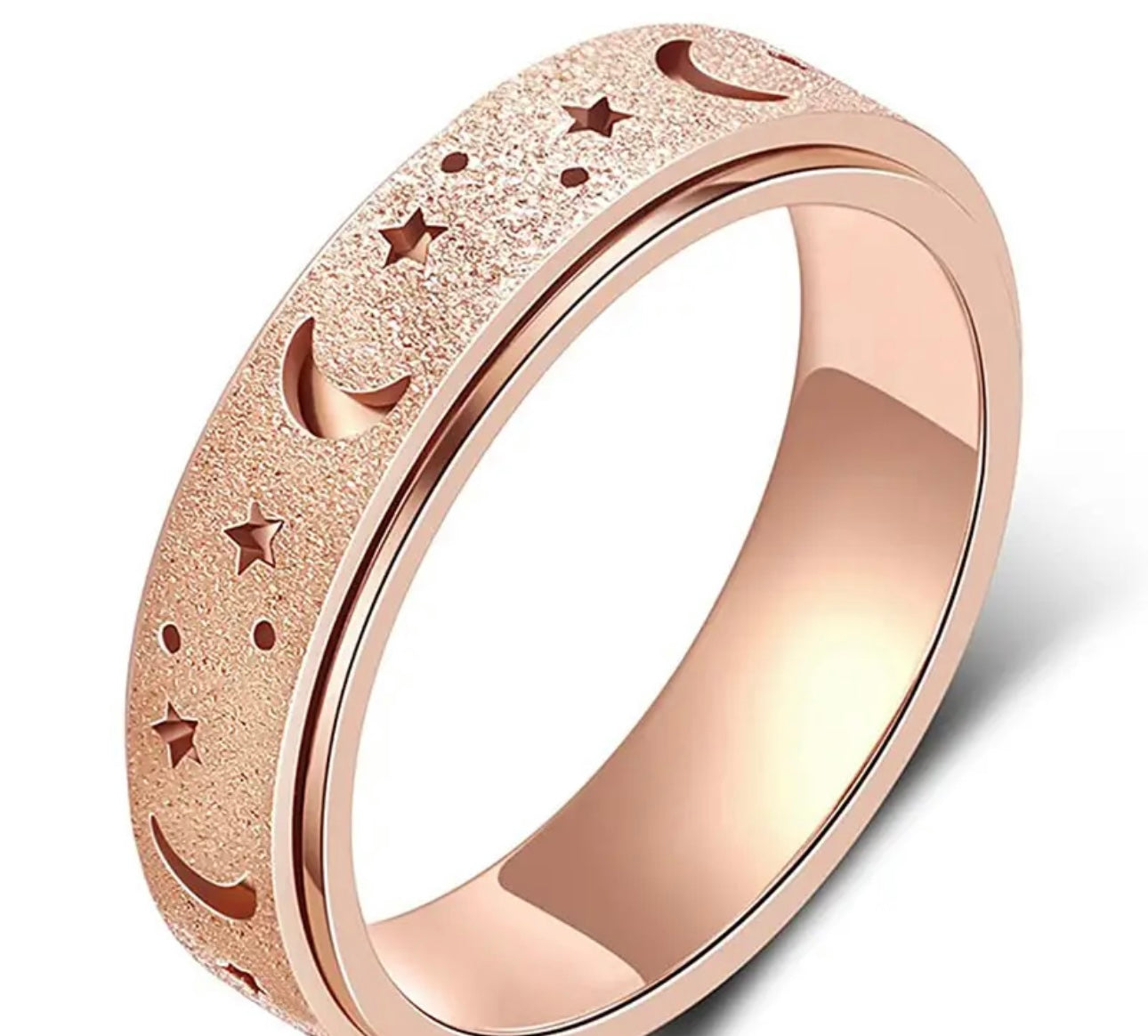 Fashionable Rings including Adjustable Fidget Rings
