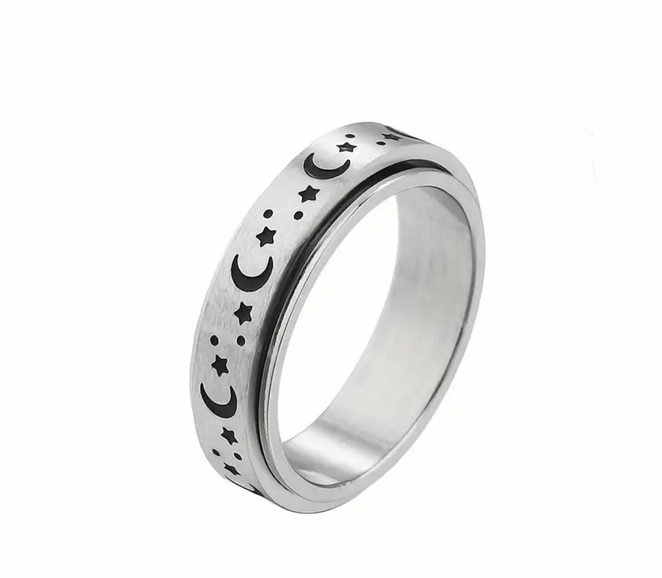 Fashionable Rings including Adjustable Fidget Rings