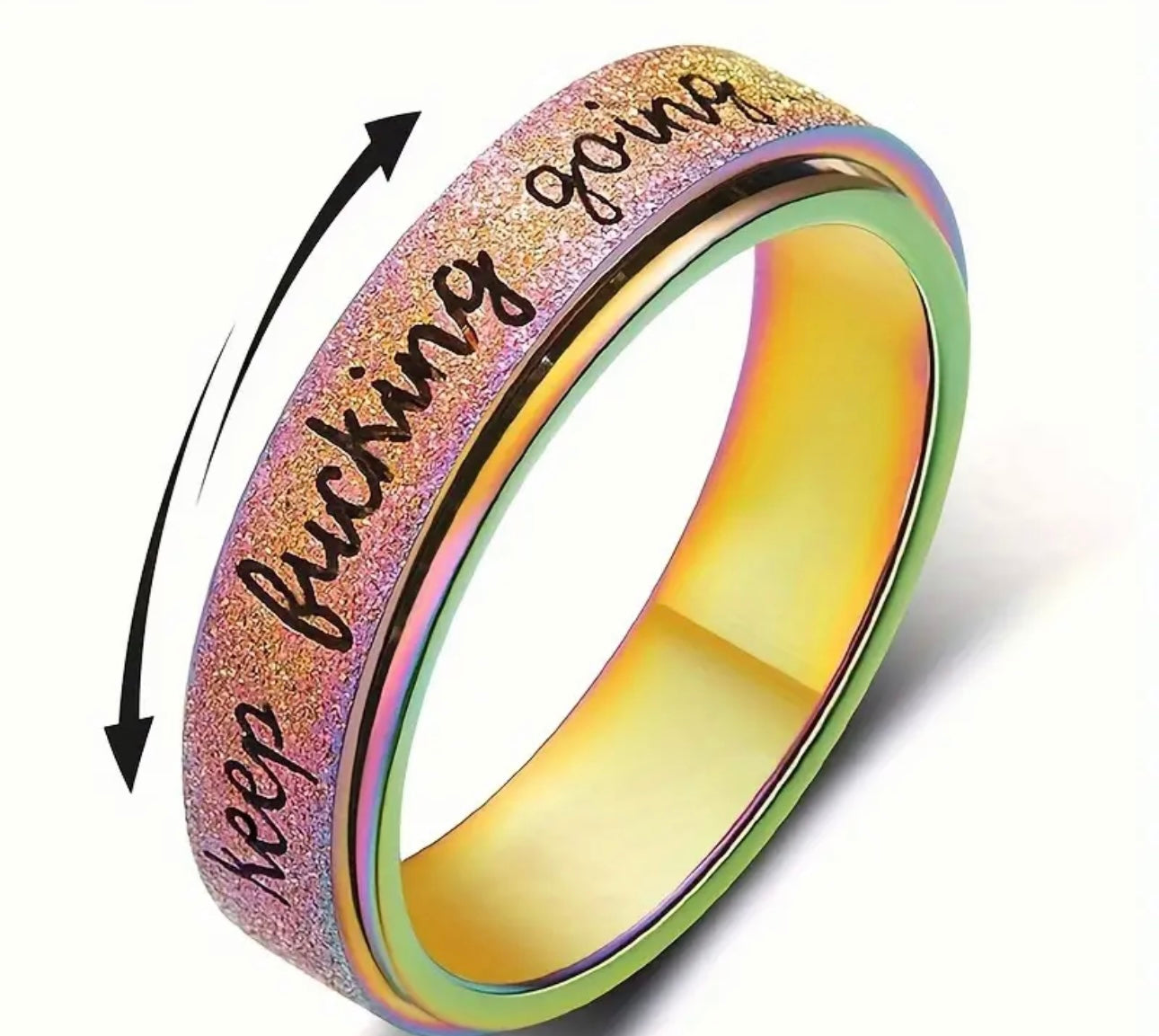 Fashionable Rings including Adjustable Fidget Rings