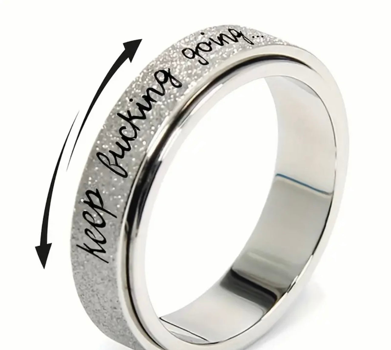 Fashionable Rings including Adjustable Fidget Rings