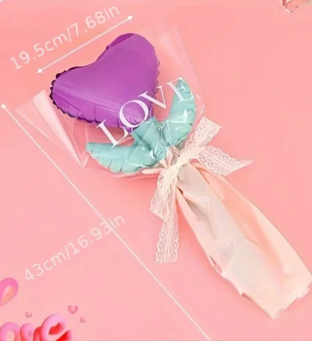 Heart-Shaped Love Flowers