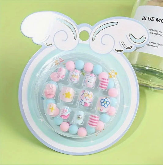 12 or 24 pcs Short Oval False Nails