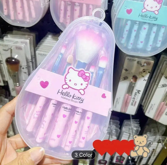 Hello Kitty Makeup Brush Set
