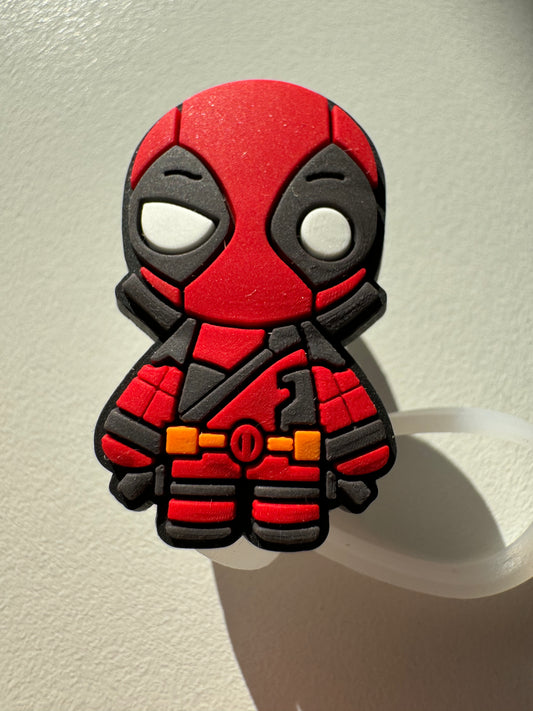 Deadpool Straw Topper