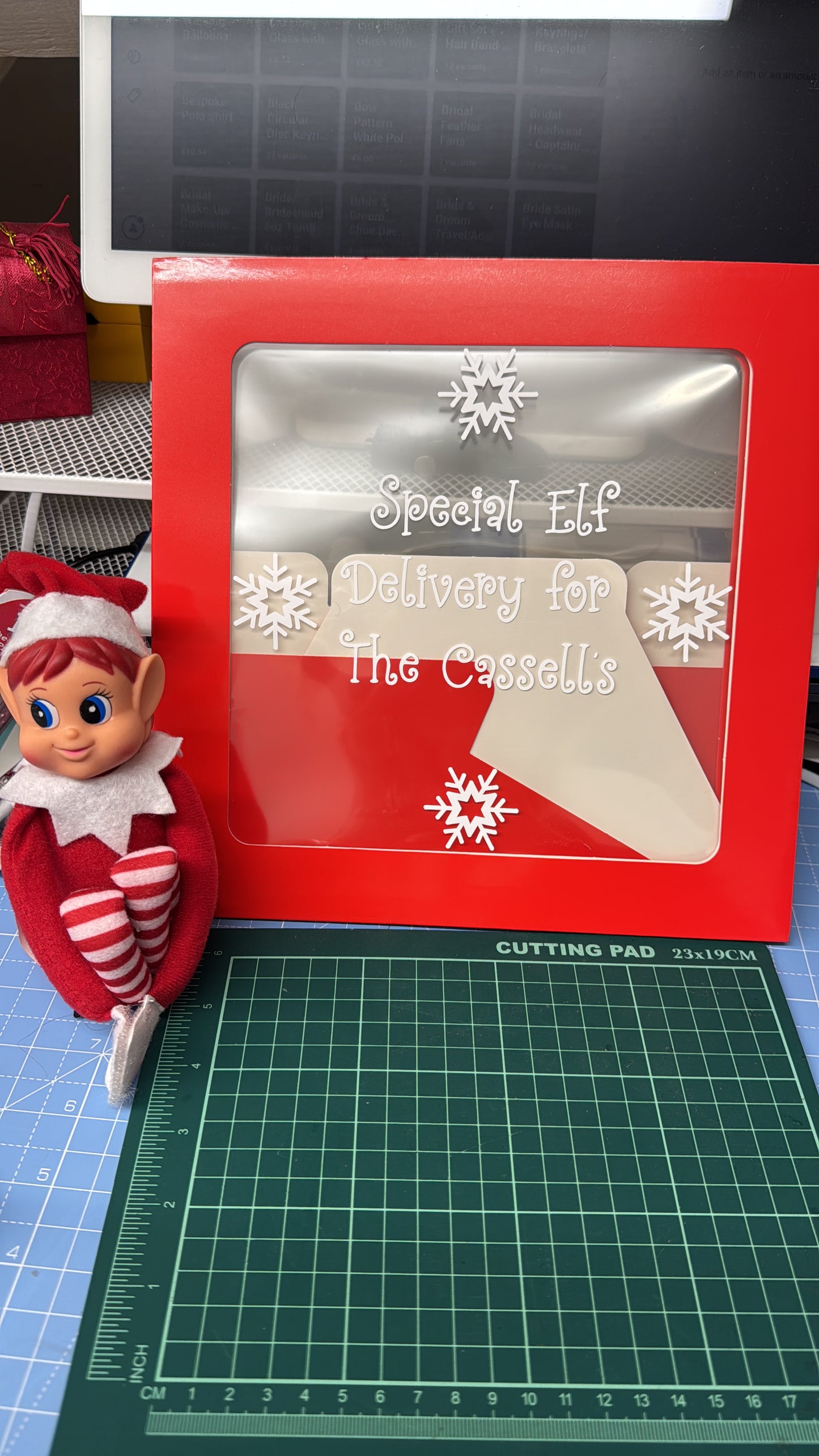 Special Elf Delivery Boxes with Personalisation