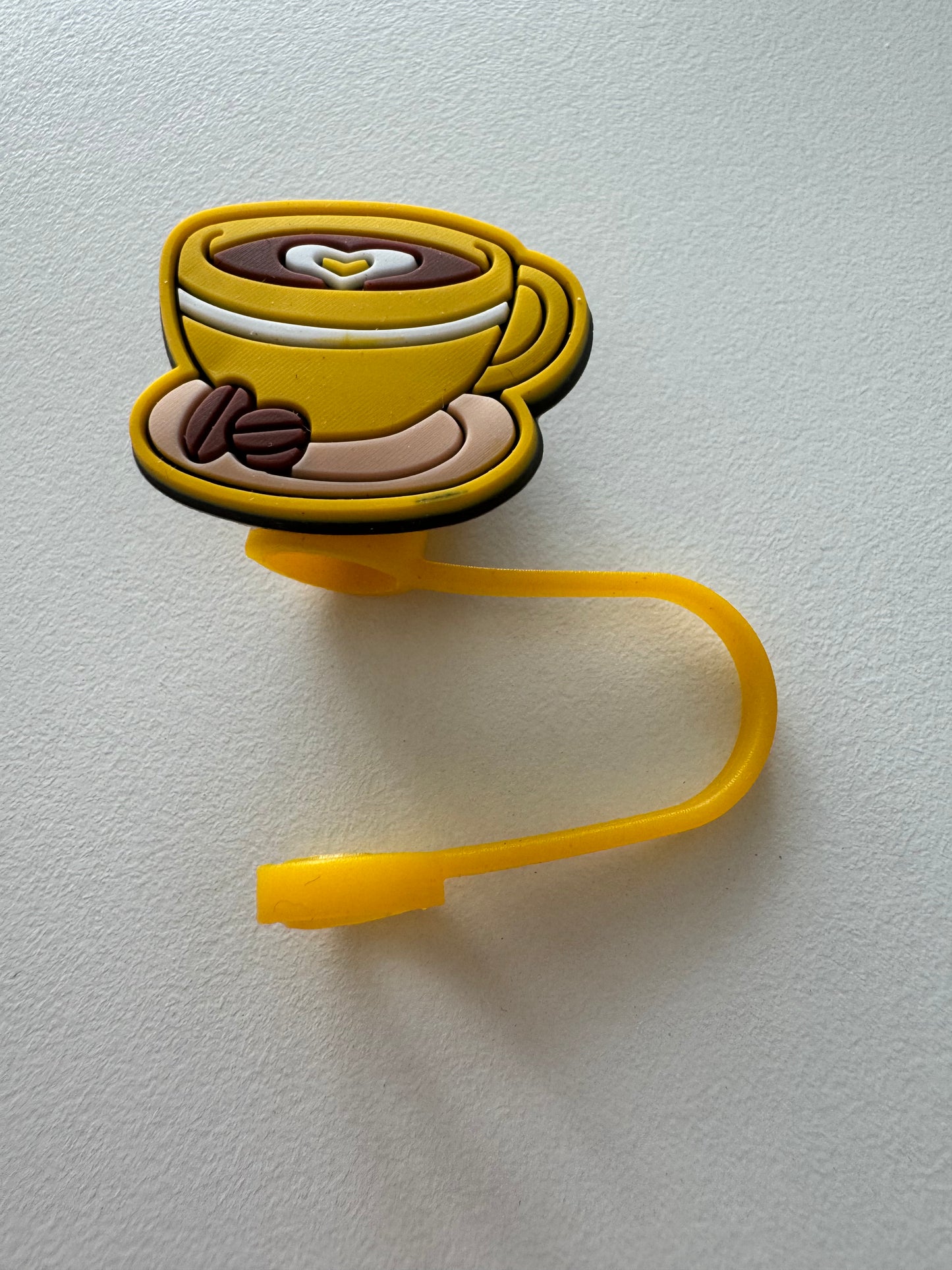 Coffee Cup Straw Toppers