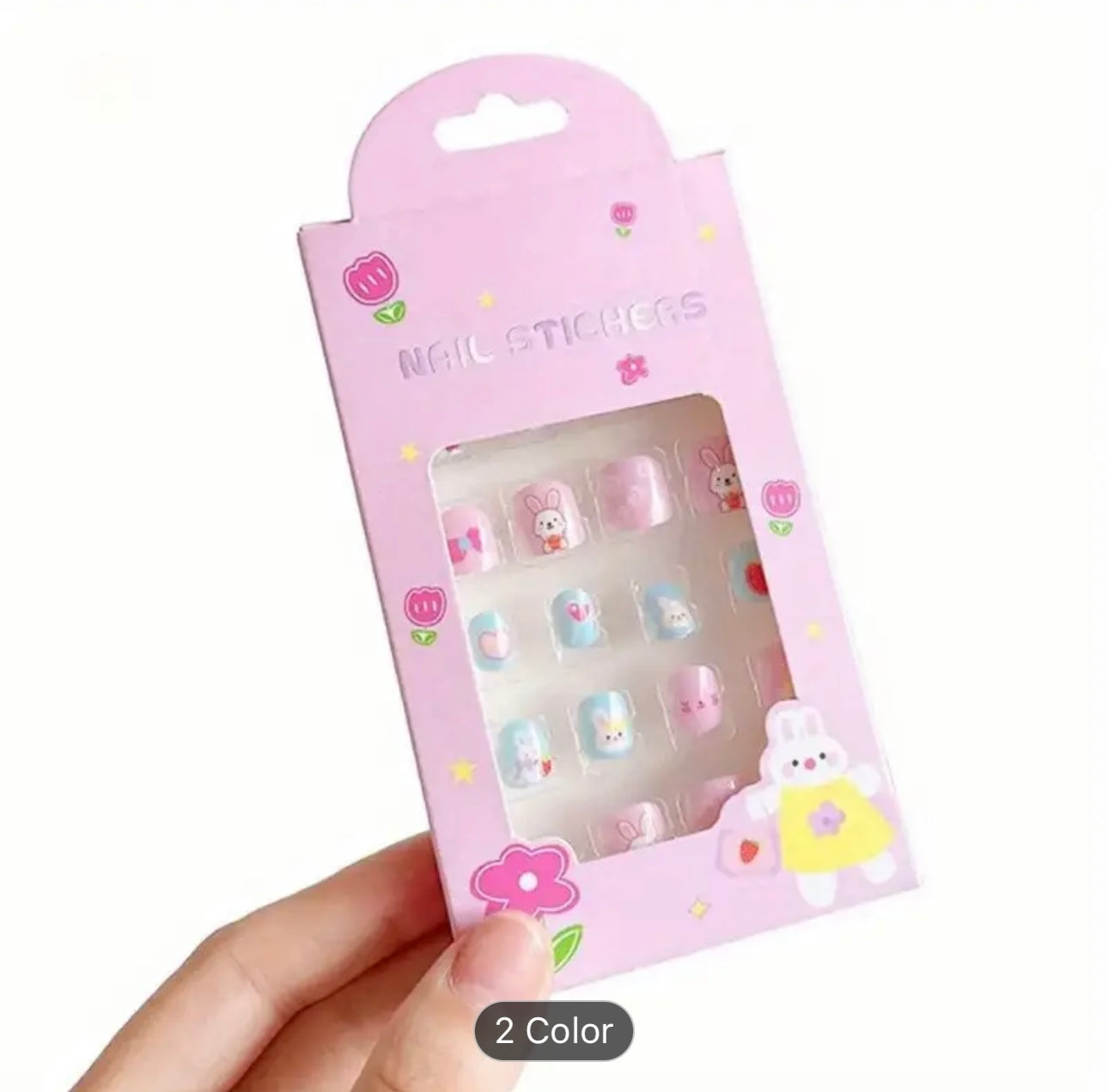 12 or 24 pcs Short Oval False Nails