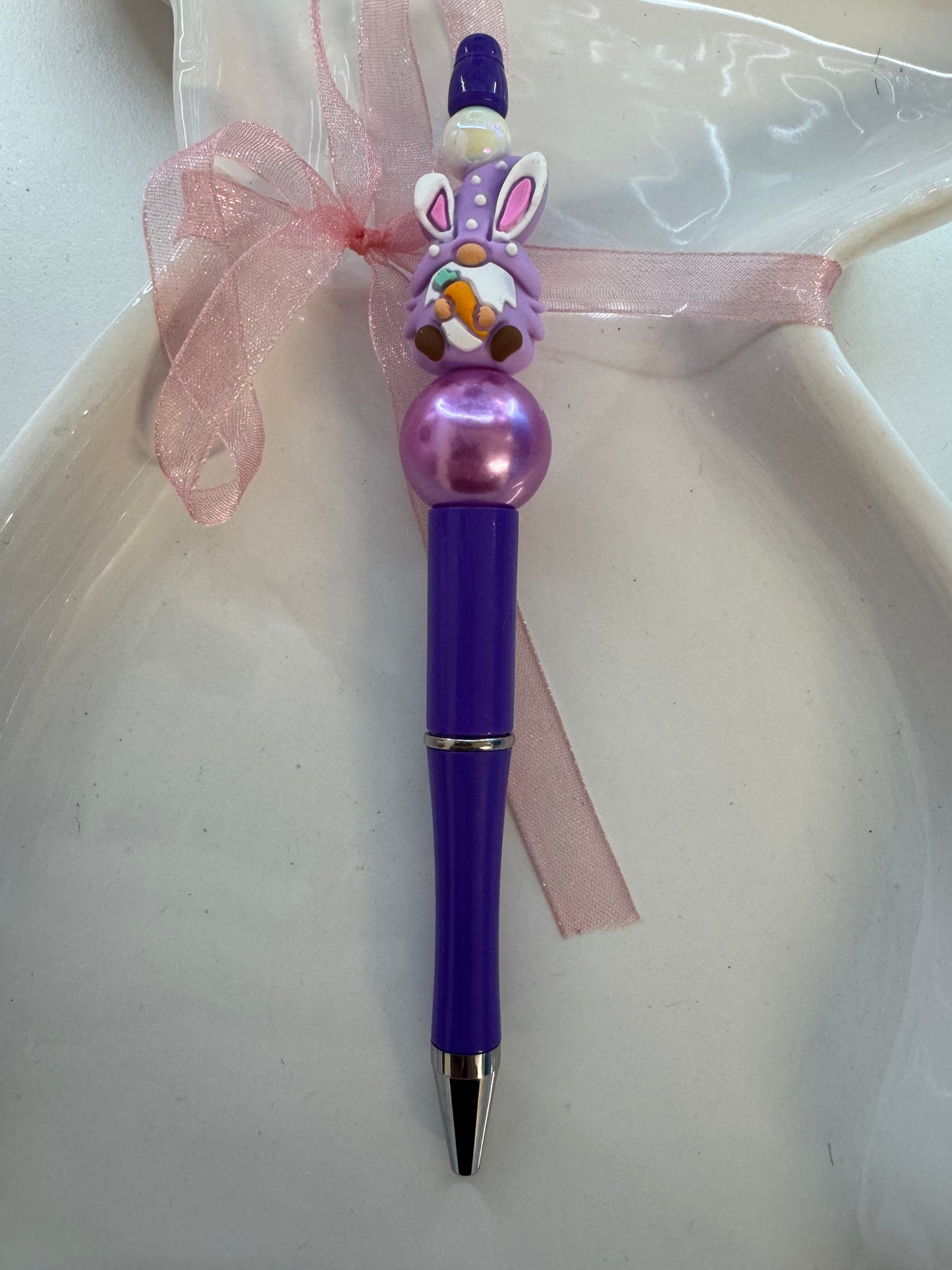 Easter Gonk Beaded Pens