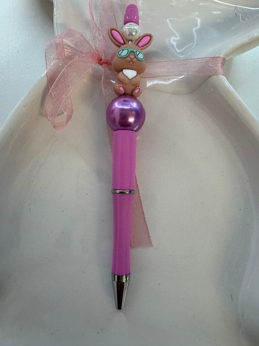 Easter Bunny Beaded Pens