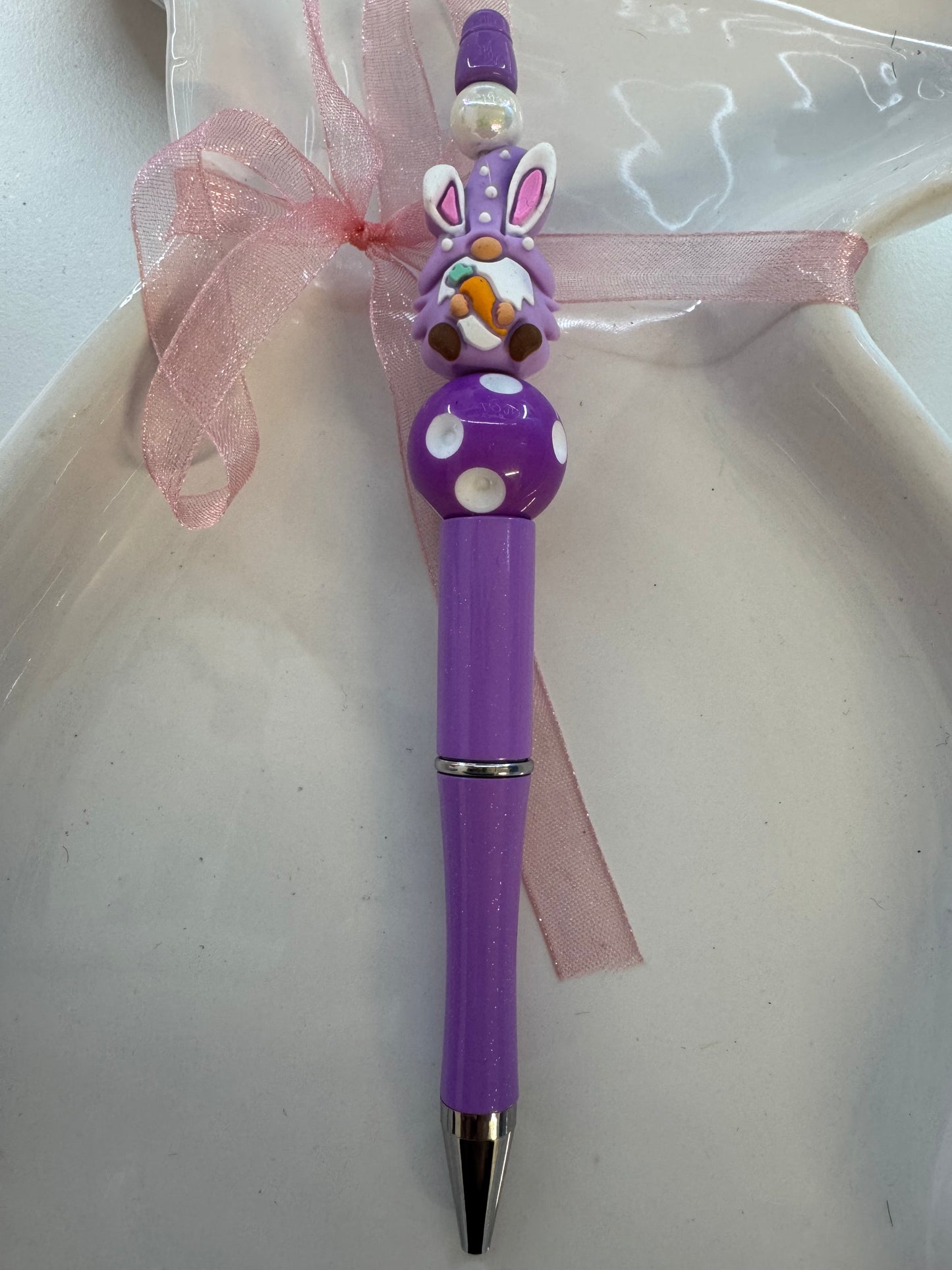 Easter Gonk Beaded Pens