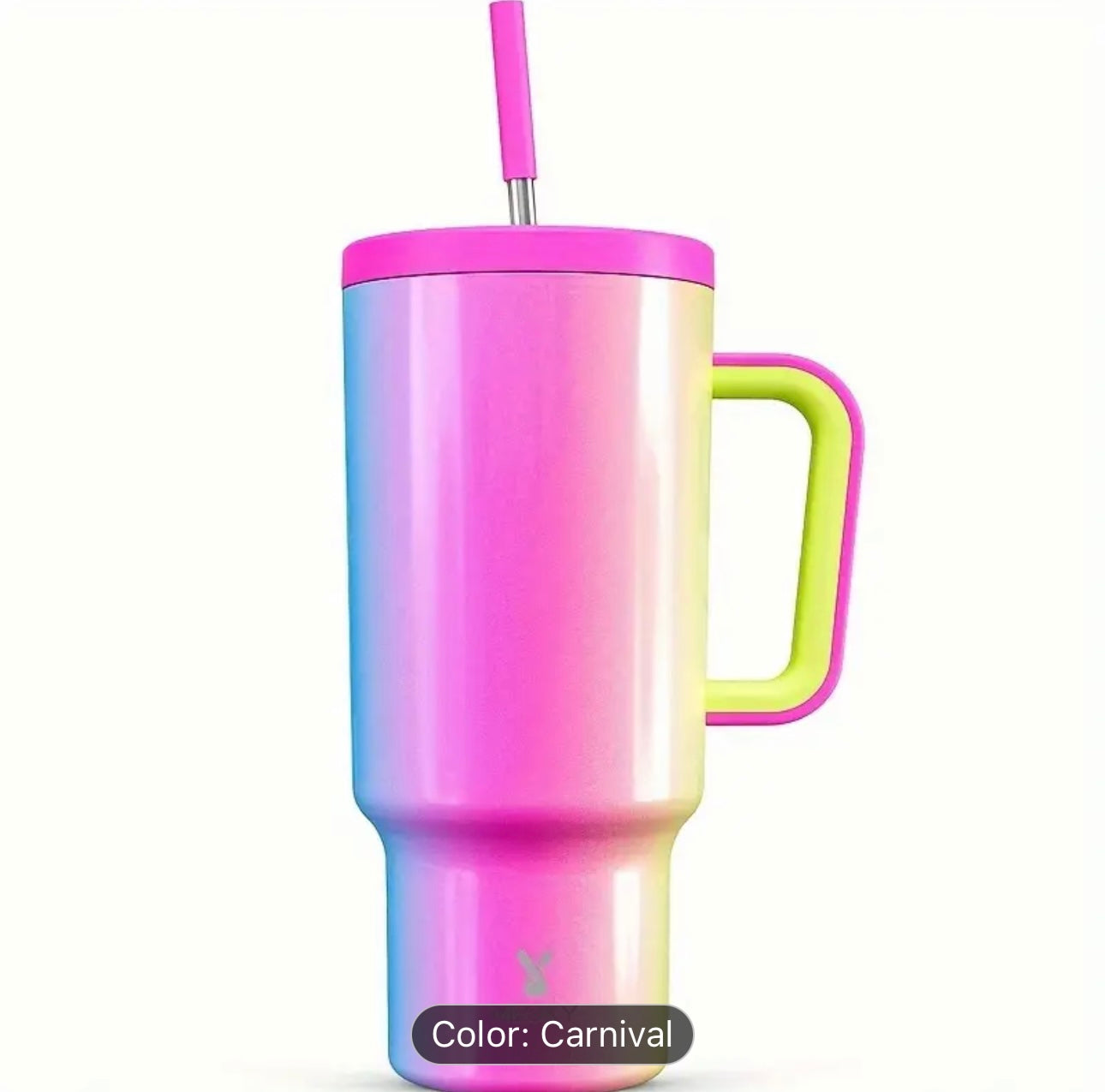 Meoky 40oz Stainless Steel Tumbler with Lid and Straw