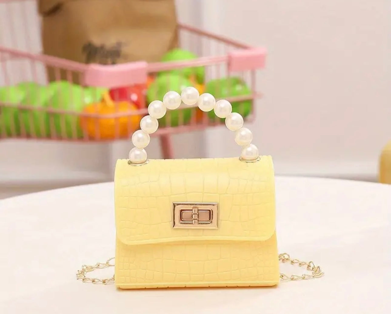 Cute Crocodile Pattern Jelly Bag