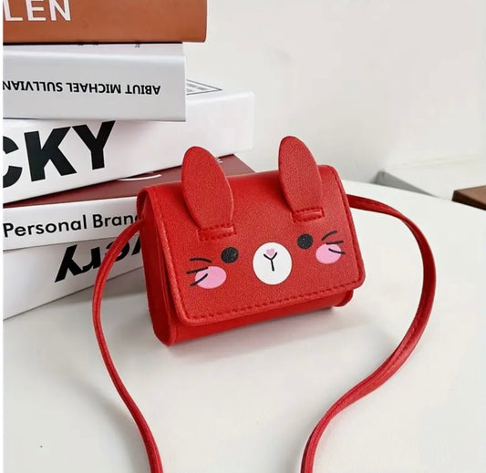 Small Rabbit Face Crossbody Bag