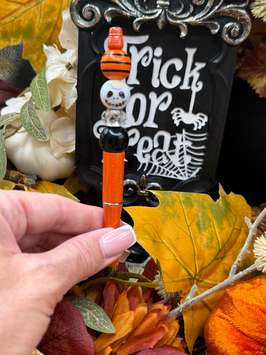 Halloween Beaded Pen