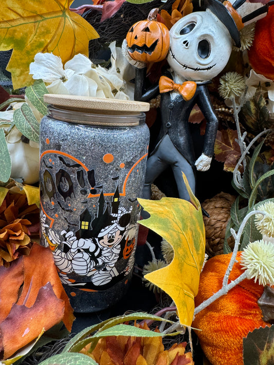 Halloween Snow Globe Libby Glass