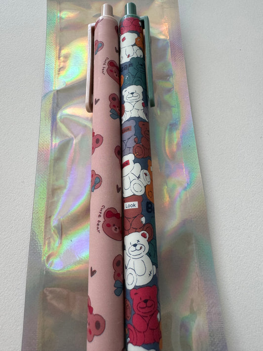Cute Animal Pens - Pack Of 2
