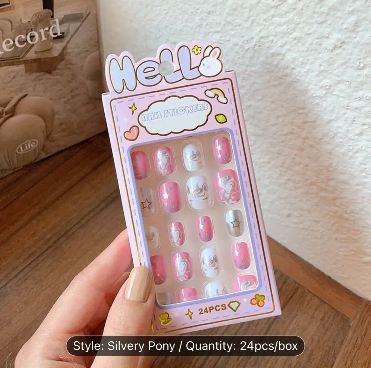 12 or 24 pcs Short Oval False Nails