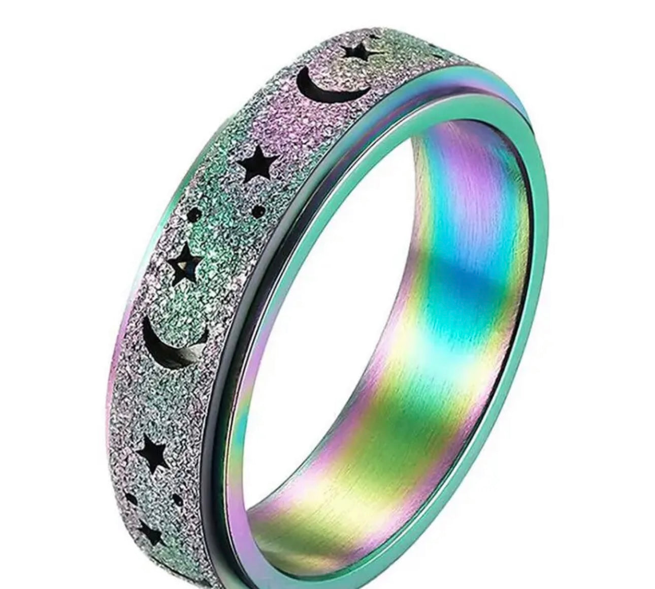 Fashionable Rings including Adjustable Fidget Rings