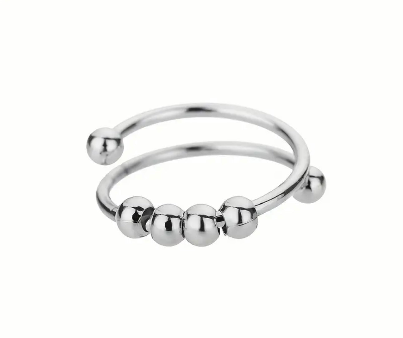 Fashionable Rings including Adjustable Fidget Rings