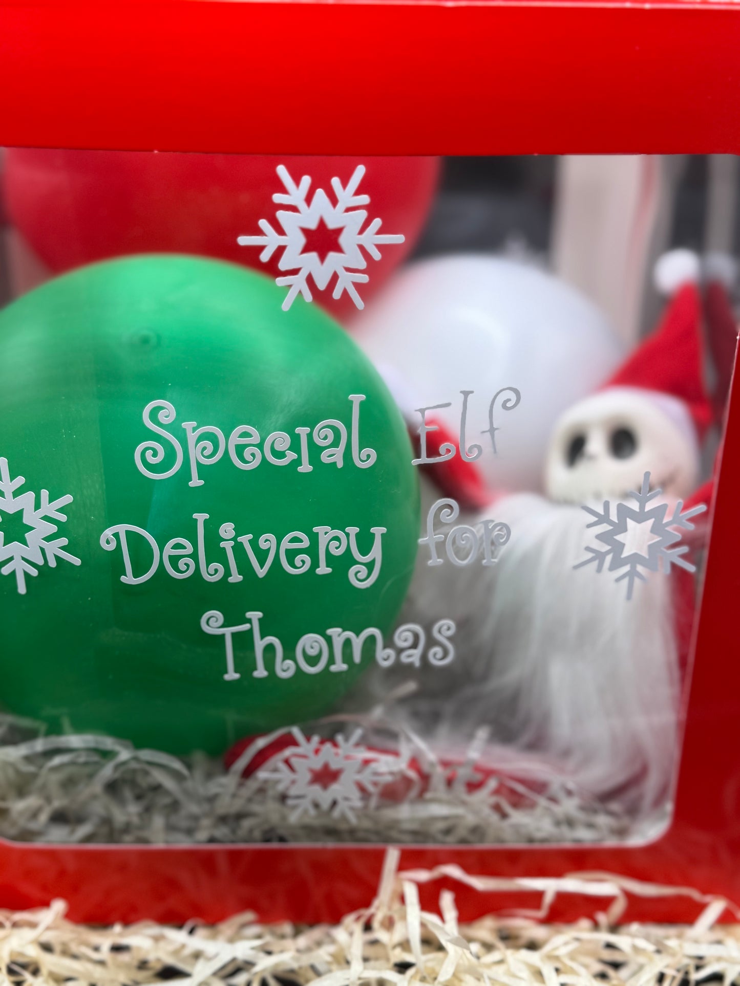 Special Elf Delivery Boxes with Personalisation